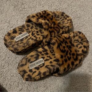 Cheetah platform sandal Steve Madden